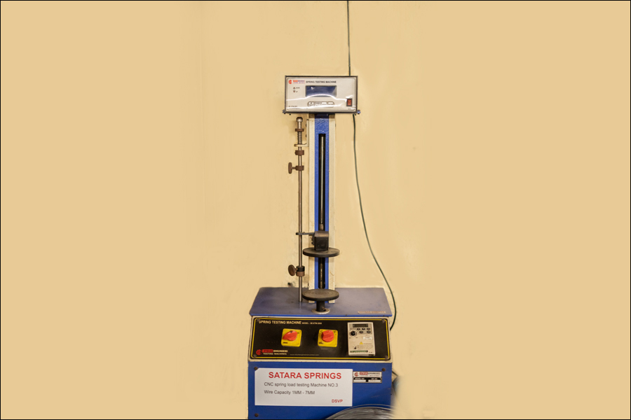 Spring Load Testing Machine